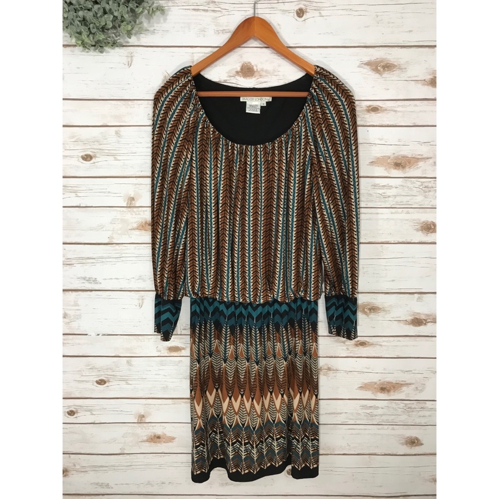 MAGGY LONDON SIZE 8 DRESS